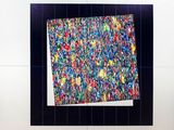 a picture of a painting on the wall of a building