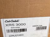 a box with a label on it that says cub cadet xr5 300