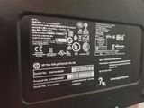 a close up of the back panel of a printer
