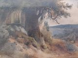 a picture of a painting on the wall of a building