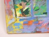 a picture of a painting on the wall of a room