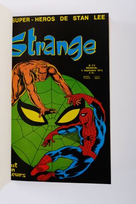 un gros plan sur une bande dessinée représentant Spider-Man