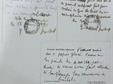 a piece of paper that has writing on it