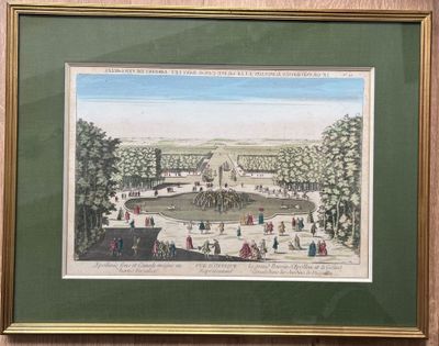VUE d'optique rehaussée à l'aquarelle.