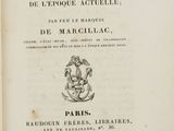 an open book with a picture of a man and a woman on it