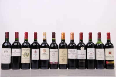 de nombreuses bouteilles de vin alignées