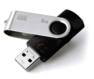 GOODRAM - Clé USB Twister - 8 Go USB 2.0 - Design pivotant r…