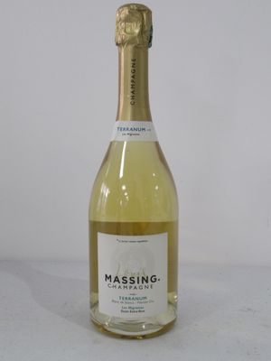 a bottle of wine that is sitting on a table