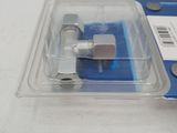 a plastic box with a couple of screws inside of it
