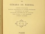 the front cover of a book with the title of a poem written in french