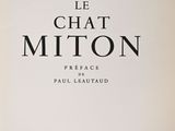 le chat mitton by marie dormoy