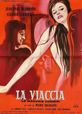 an image of a movie poster for la viaccia