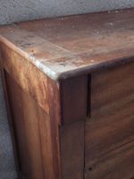 COMMODE en noyer à quatre tiroirs. (photo 4)