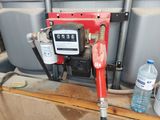 a picture of a gas pump with a meter attached to it