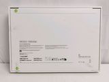 the box is open on a white surface with a white background