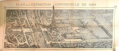plan de l'Exposition universelle de 1889