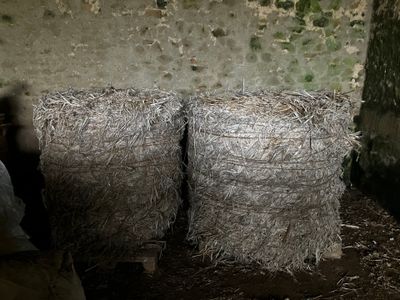 2 bottes circulaire de chanvre en paille de 2021