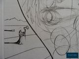 sketches of a man and a woman on a beach with a kite