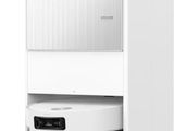 une photo d'un « roombake » blanc posé sur un meuble blanc