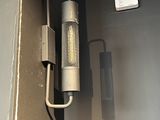 a microphone that is attached to a wall in a room