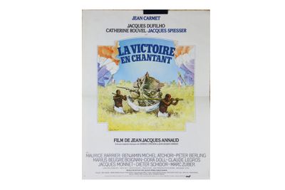 Michel DUBRE (1942 -). Réunion de 5 affiches originales du f…