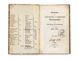 an old open book with a list of people on it