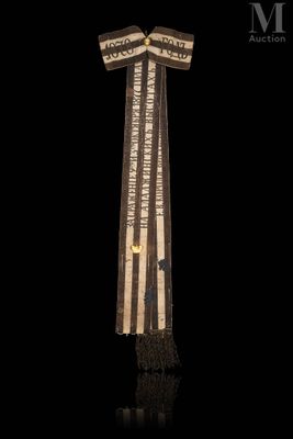an image of a tall clock tower lit up at night