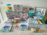 a lot of toys that are sitting on the floor