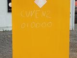 a yellow sign that says give me $ 1, 000 on it