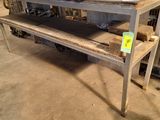 an image of a workbench in a warehouse
