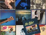 various album covers of various styles and colors of music