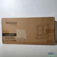 Armoire de toilette murale VASAGLE LHC002V1 - 2 portes miroi… (photo 2)