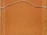 an image of a painting of a brown square with a rope