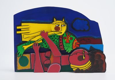 CORNEILLE (1922-2010) “Été baroque II”, sculpture, certifica…