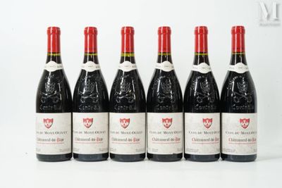 six bottles of red wine lined up in a row on a white surface