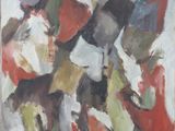 an image of a painting of a group of people riding horses