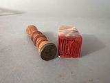 a stamp that is sitting next to a rubber stamp