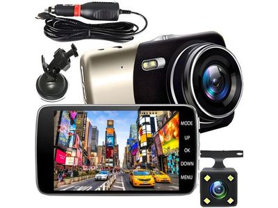 a picture of a car camera and a car charger