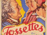 une vieille affiche de cinéma représentant un homme et une petite fille