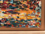 an image of a painting of a boat on a body of water