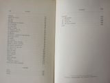 an open book with a list of items in it