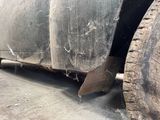 a close up of a tire on a truck
