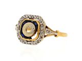 an antique sapphire and diamond ring