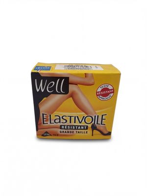 WELL - Collant Elastivoile Résistant - 15D - Taille 6 - Coul…