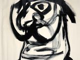 un dessin en noir et blanc représentant un homme portant un chapeau