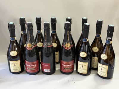 12 bouteilles Champagne LAFITTE, MARTEL