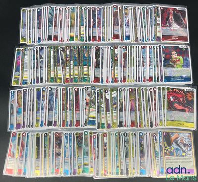 beaucoup de cartes sur la table
