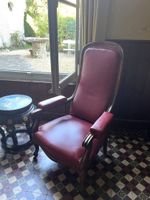 PARTIES DE SALON en bois naturel Louis Philippe comprenant u… (photo 2)