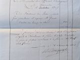 an old document with a picture of two people on it