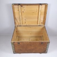 Malle en bois de Georges FOLMER (1895-1977), peintre, sculpt… (photo 3)